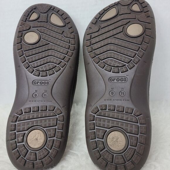 Crocs Unisex-Adult Men's & Women's Classic Clog Size 9M/11W US Espresso/Walnut - Picture 10 of 10